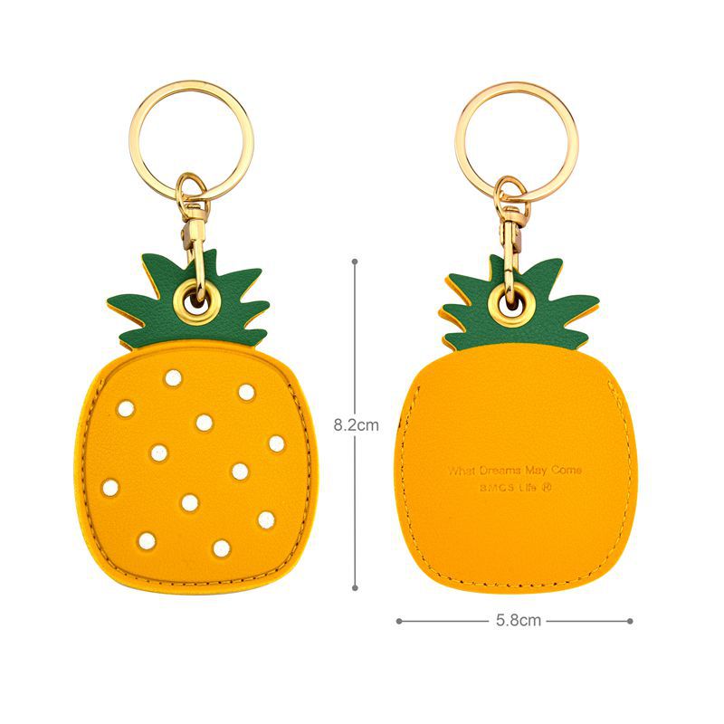 Wholesale Access Control Card Leather Case Keychain